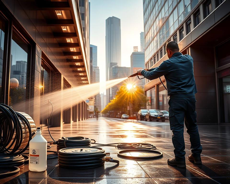 Lawrenceville brickwall pressure washing