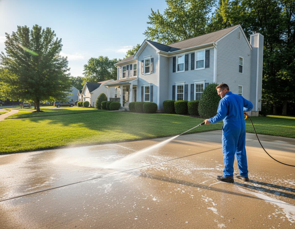 Pressure Washing In Upper Arlington